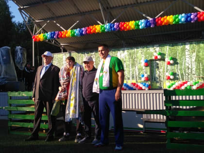 Спортсмены Верхнесиметского сельского поселения на районном Сабантуе