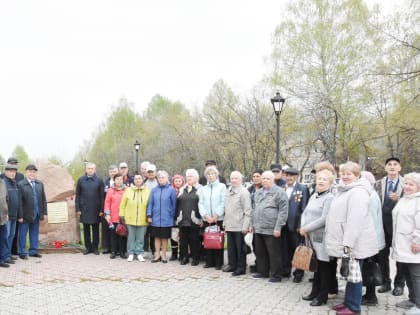 Заинцы почтили память погибших на Чернобыльской АЭС