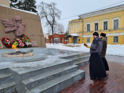 Духовенство Чистопольского благочиния и казаки хутора «Слобода Чистопольская» молитвенно почтили память погибших воинов