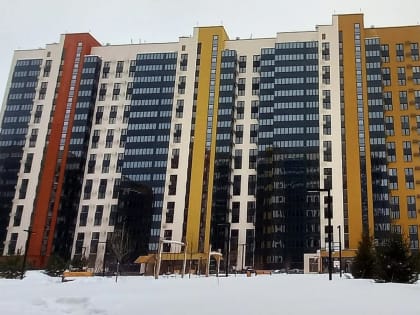 В жилом районе «Светлая долина» построен ещё один новый дом