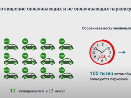 В Казани парковку оплачивает один из 12 автомобилистов