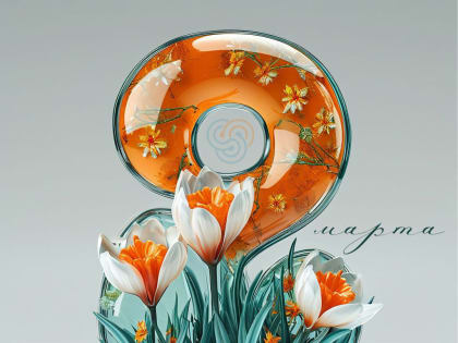 С весной в сердце и улыбкой на лице!