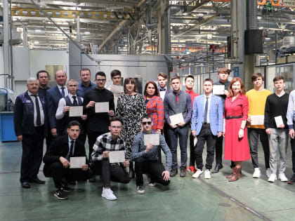 «КАМАЗ» устроил на завод двигателей выпускников техколледжа