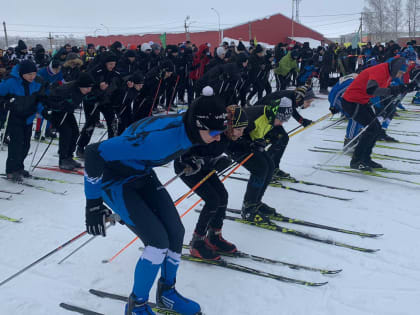 В Лениногорске прошла массовая лыжная гонка «Лыжня России – 2023»