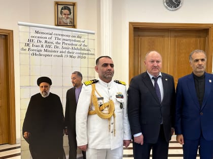 Равиль Ахметшин оставил запись в книге соболезнований в Посольстве Ирана