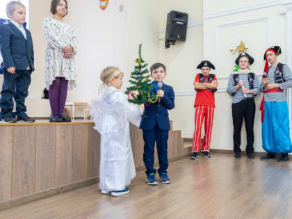В Воскресной школе храма Иоанна Кронштадтского состоялся Рождественский концерт