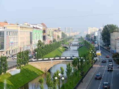 Плавающие фонтаны на Булаке, цветочные композиции и озеленение Баумана – как подготовят общественные пространства в Казани к БРИКС?