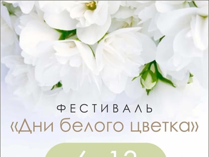 В епархии пройдет ежегодный благотворительный фестиваль «Дни белого цветка»