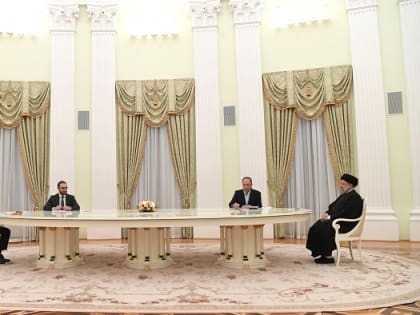 Путин обсудил с президентом Ирана вопросы двустороннего сотрудничества