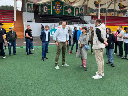 Безопасность и чистота для нас главное: глава района Тимур Нагуманов проверил ход подготовки к Сабантую