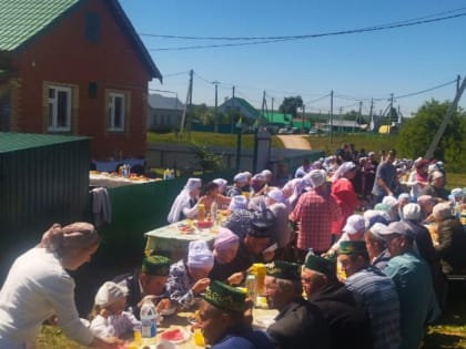 В мечети д.Уют «Корбан ашы»