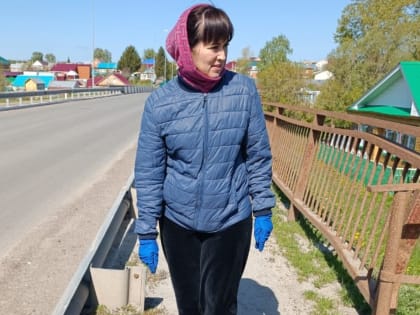 Специалисты территориального отделения департамента казначейства не остались в стороне и  присоединились к  санитарно-экологическому  двухмесячнику