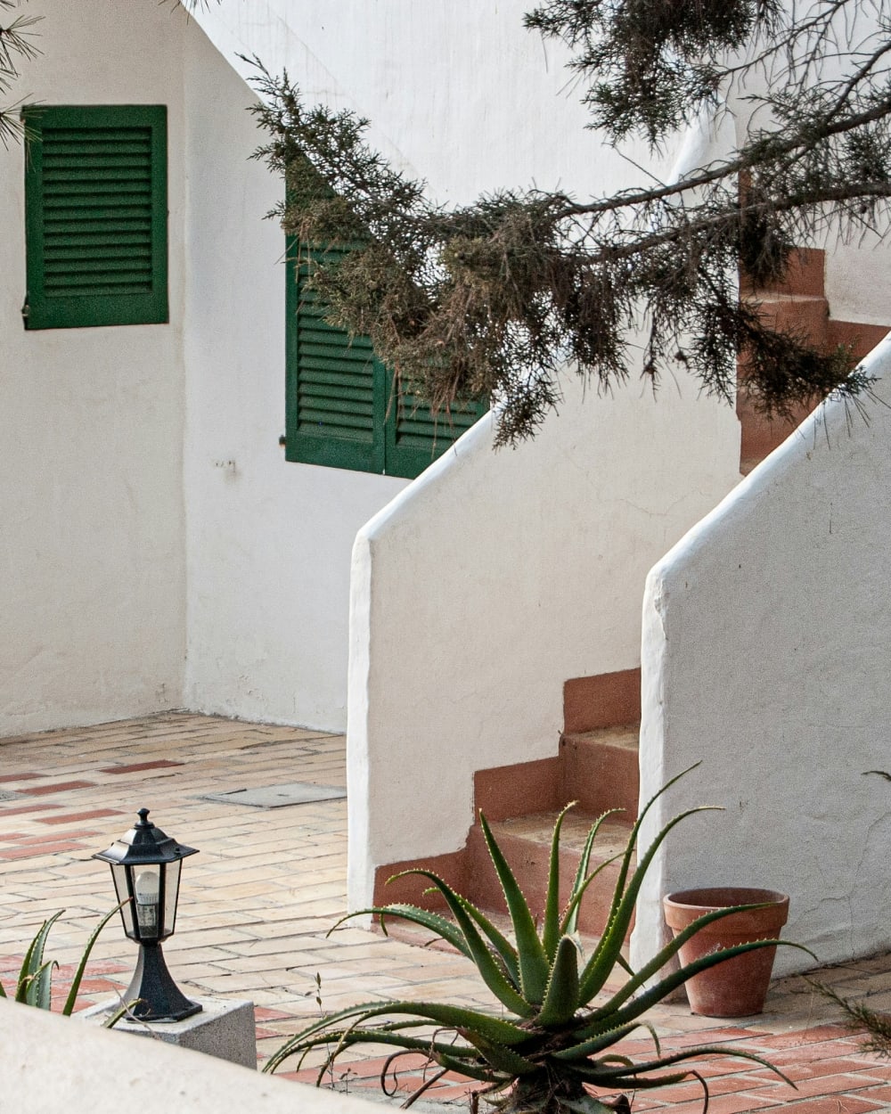 A street in Dalt Vila, the old town of Ibiza