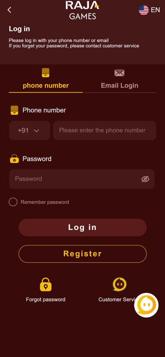 Raja Game Login Guide