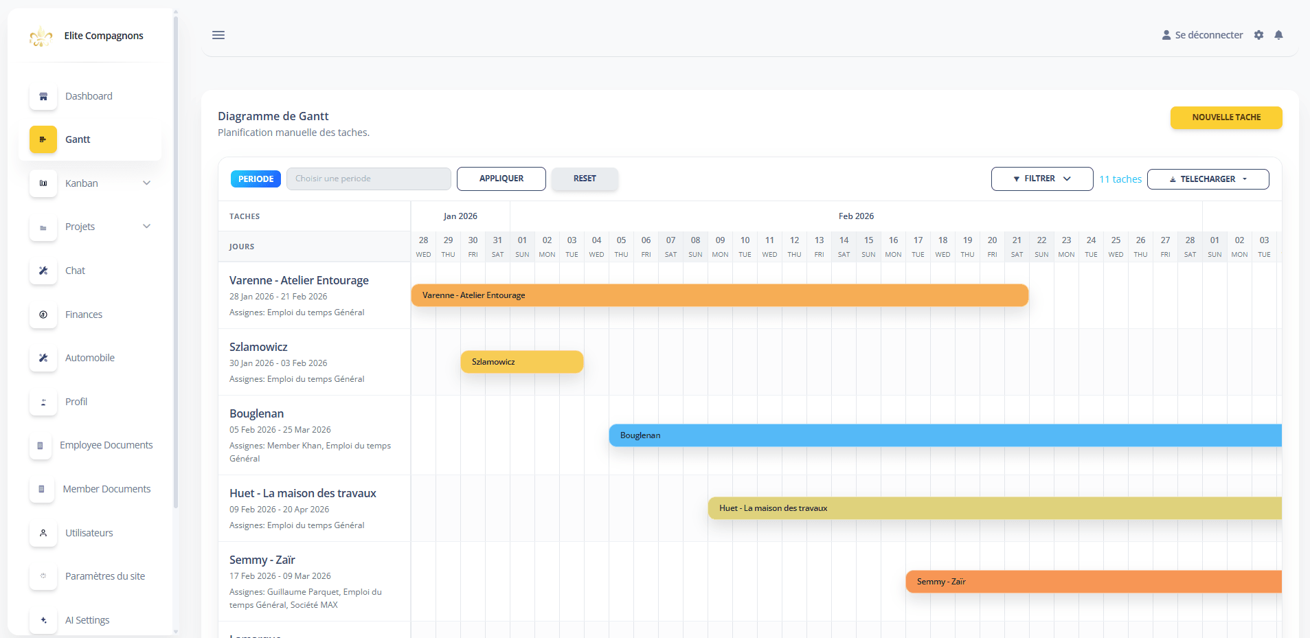 Construction ERP and Project Management Software Development