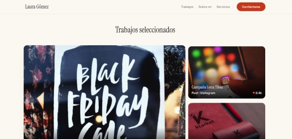 Portafolio del diseñador