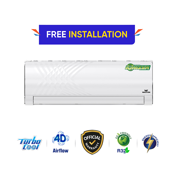 Walton Krystaline 1.5 Ton Non Inverter Air Conditioner (WSN-KRYSTALINE-18M)
