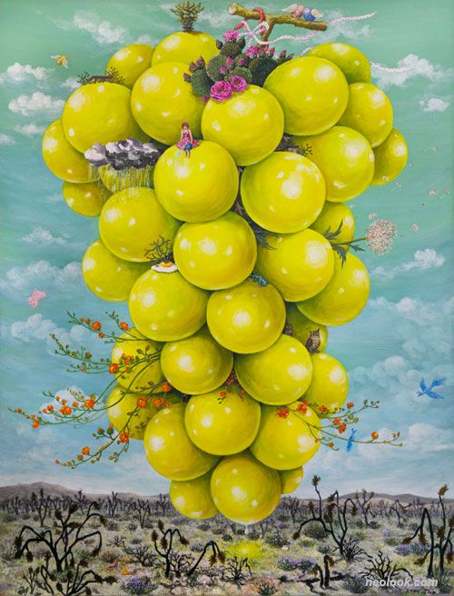 지오최_Life and rebirth-미스테리 랜치의 기억_캔버스에 아크릴채색_117×91cm_2024