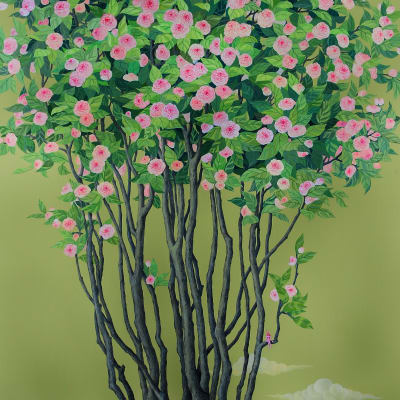 Pink Flower in mind