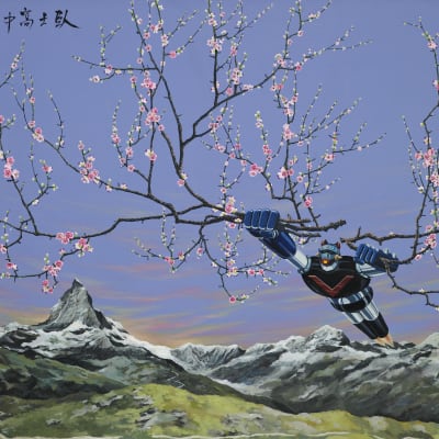 Mae - Taekwon V Flies in the Zermatt Sky