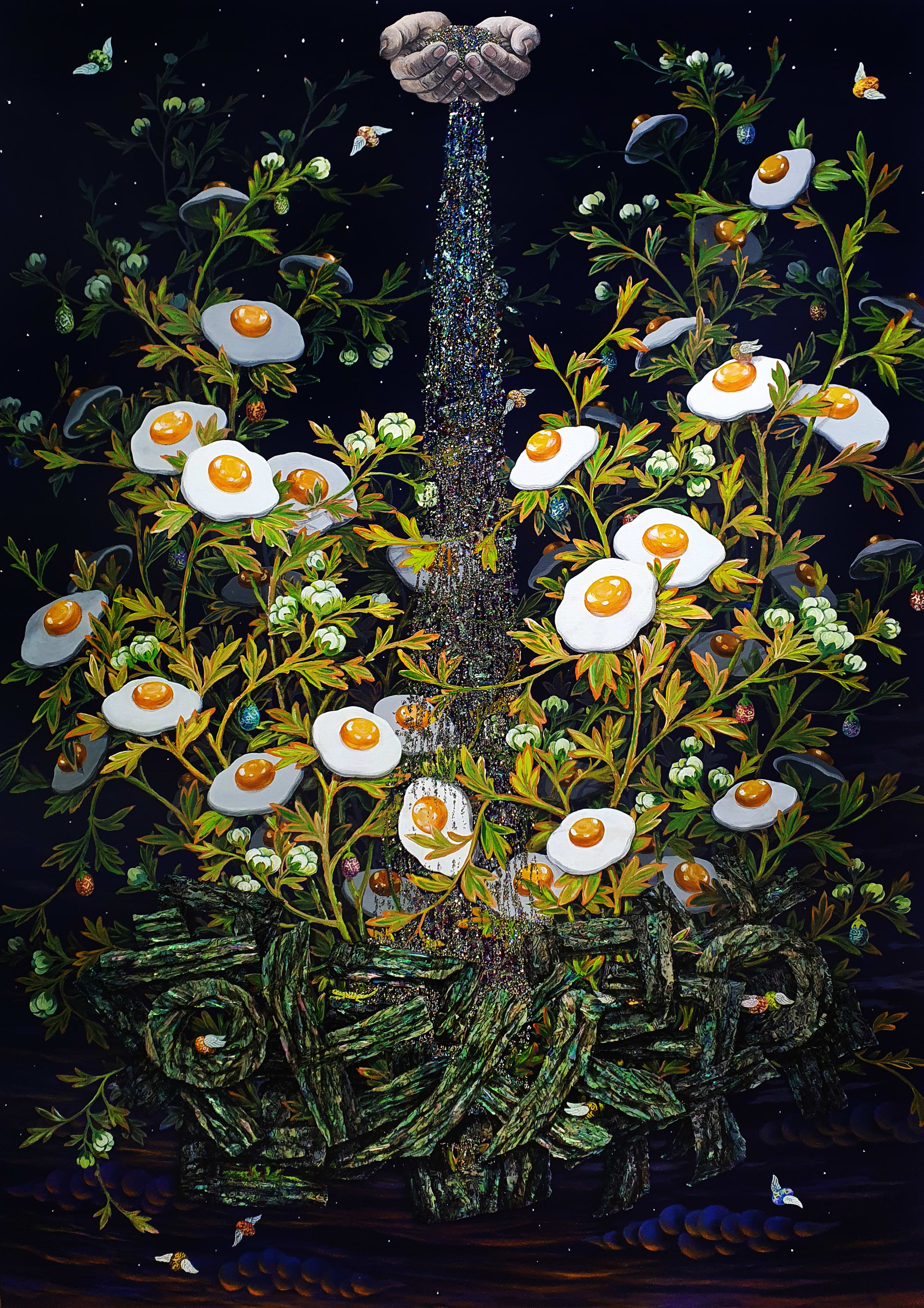Artist's Statement - Poet's Garden (About Hangeul)