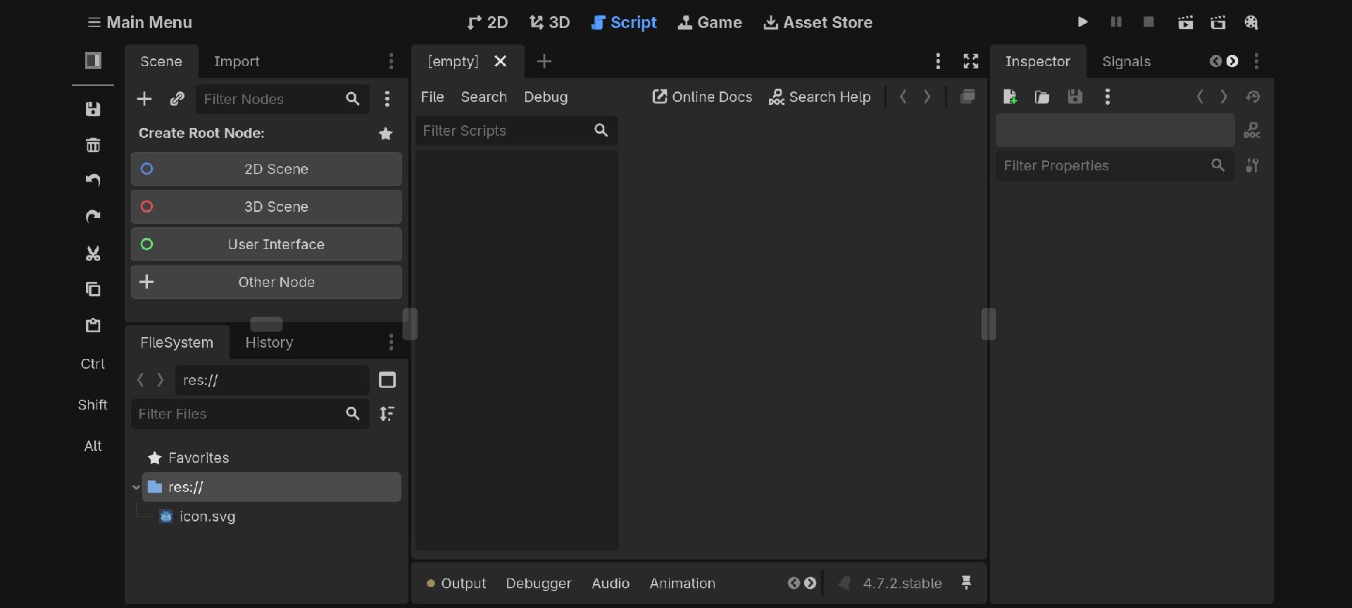ObscureZenith440: "Cooking something with GODOT 😎"