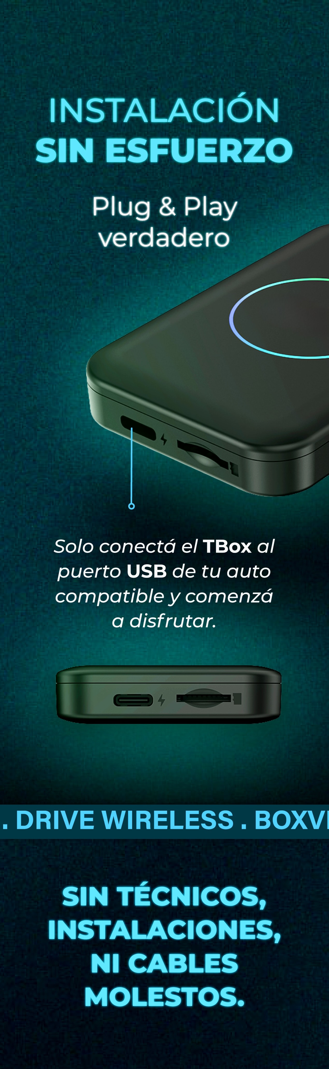Instalaci&oacute;n Plug & Play