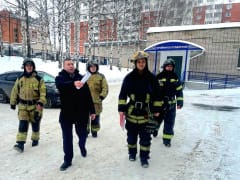 Пожарно-тактические учения в роддоме