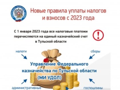 Новые правила уплаты налогово и взносов с 2023 года