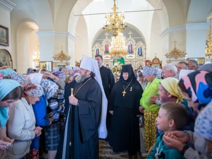 Престольные торжества в Мало-Дивеевском Серафимовском женском монастыре с. Норья