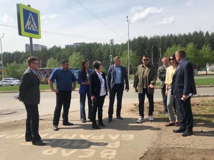 «Единая Россия» продолжает проект «Пешеходный Ижевск»