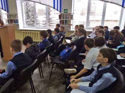 Сотрудники налоговой инспекции города Ижевска провели урок налоговой грамотности