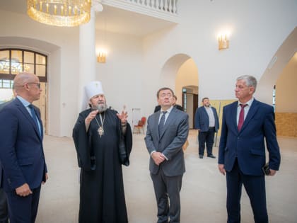 Благовещенский собор посетил председатель ПАО «Промсвязьбанк» Петр Фрадков