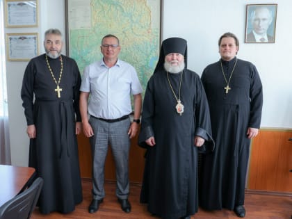 Состоялась встреча с Главой Сарапульского района