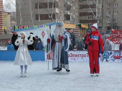 В детском саду № 131 открылся ледовый каток