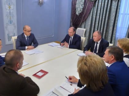 Фарид Юнусов встретился с Главой Удмуртии и руководителями фракций Госсовета УР