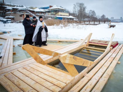 Накануне праздника Крещения на Ижевском пруду состоится освящение воды