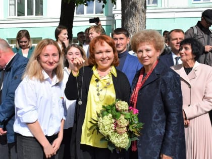 Татьяна Ишматова поздравила с началом учебного года преподавателей и студентов Удмуртского государственного университета