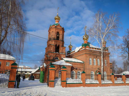 Чтение третьей части Великого покаянного канона Андрея Критского в храме Ксении Петербургской