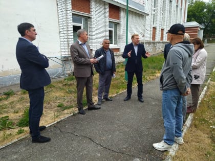 Школу в поселке Борок Камбарского района отремонтируют к новому учебному году