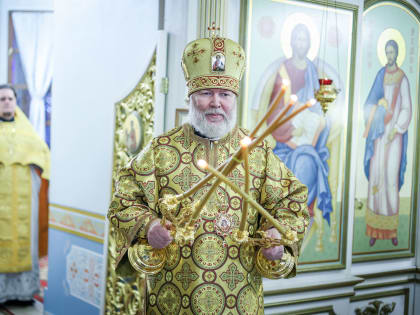 Архиерейское богослужение в Неделю 29-ю по Пятидесятнице