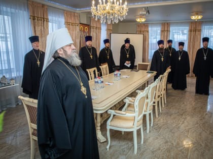 Состоялось заседание Епархиального совета