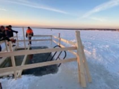 В Воткинске заканчивается подготовка к крещенским купаниям