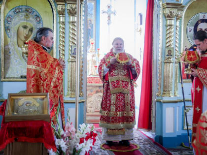 Архипастырский визит в село Грахово