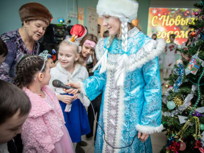 Детский праздник для семей, находящихся в трудной жизненной ситуации