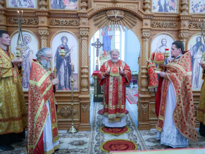 Престольный праздник и 200-летие храма в селе Ильинском
