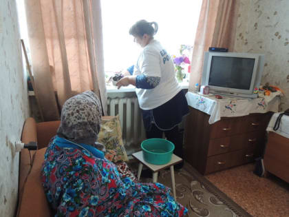 Акцию «С заботой о старшем поколении» в Кизнерском районе