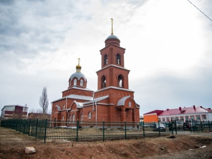 Архиерейское богослужение в Неделю 5-ю Великого поста в селе Киясово