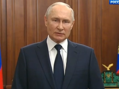Владимир Путин: «Вооруженный мятеж в любом случае был бы подавлен»