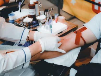 Житель Удмуртии за годы донорства сдал 117 литров крови